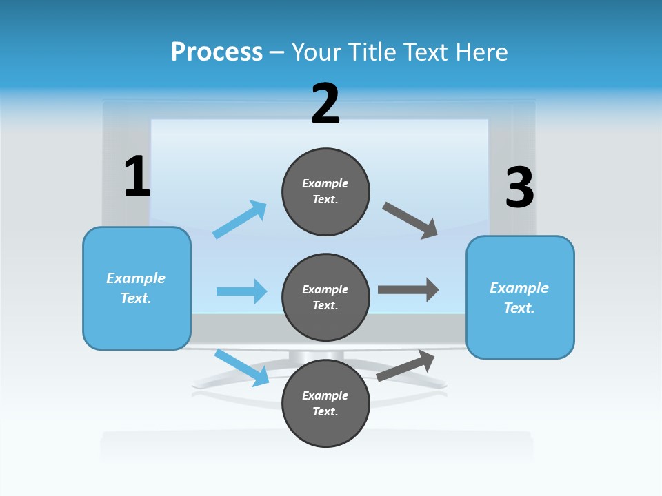 Receiver Electronics Monitor PowerPoint Template
