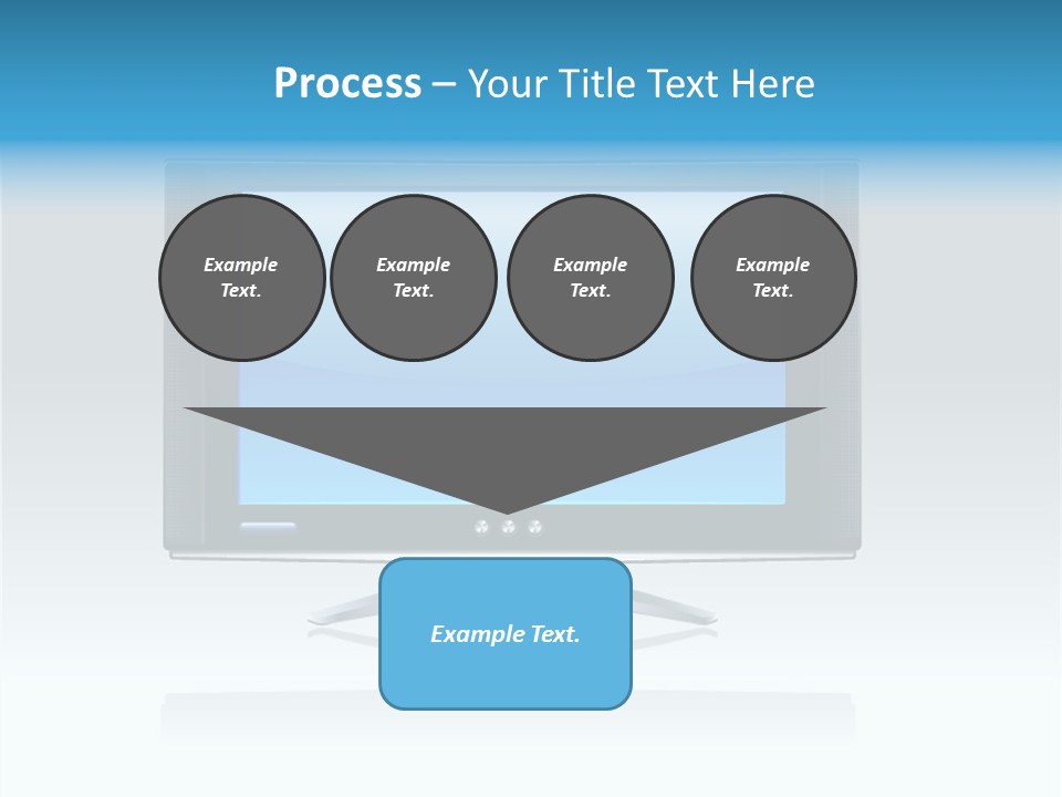 Receiver Electronics Monitor PowerPoint Template