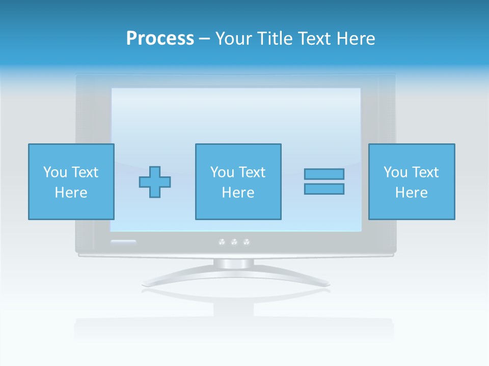 Receiver Electronics Monitor PowerPoint Template
