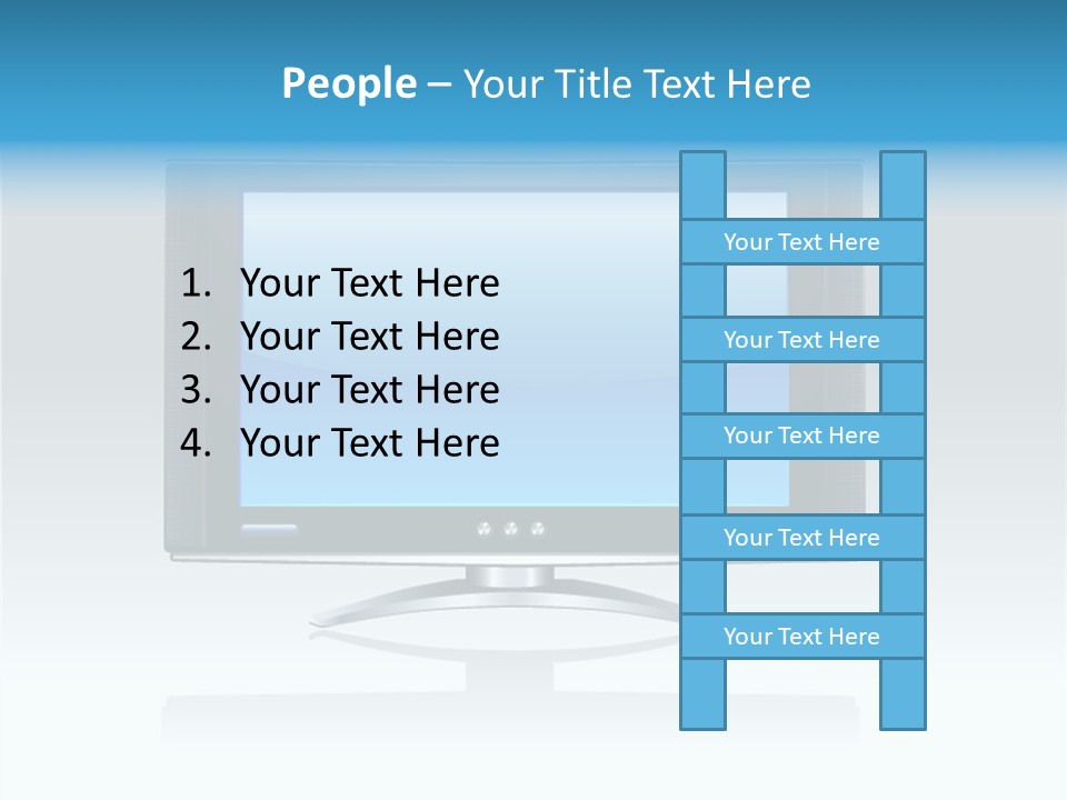 Receiver Electronics Monitor PowerPoint Template