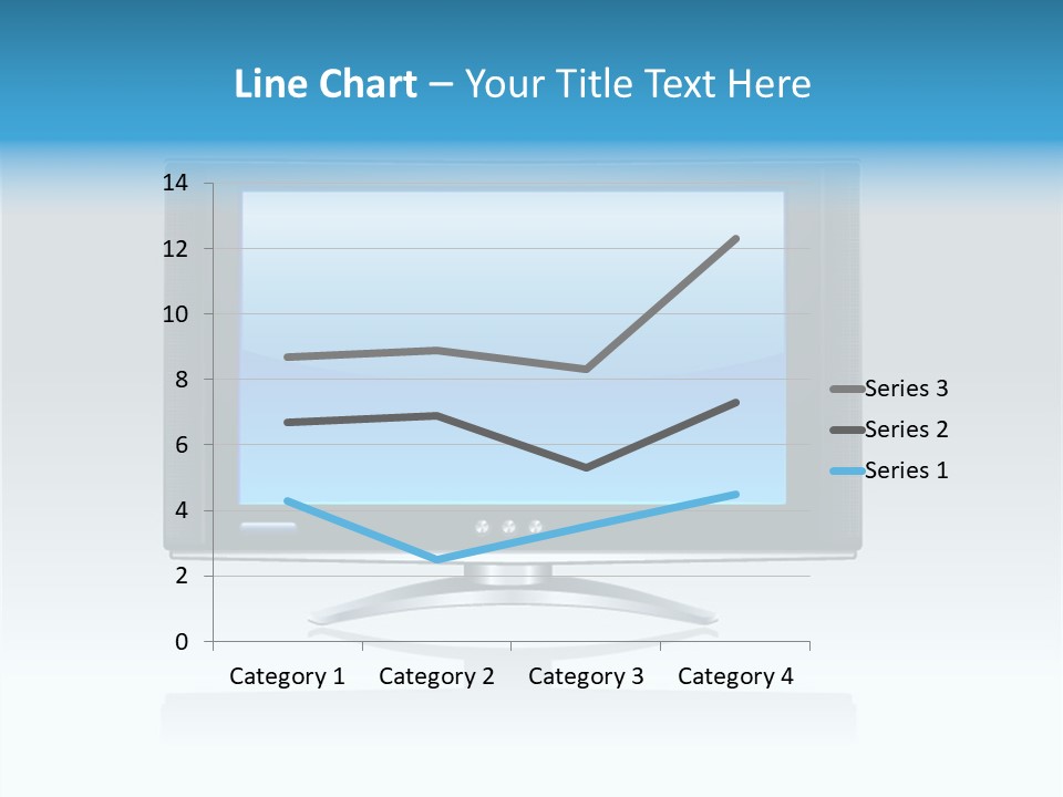 Receiver Electronics Monitor PowerPoint Template