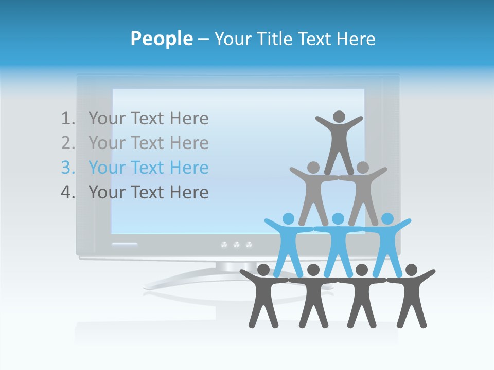 Receiver Electronics Monitor PowerPoint Template