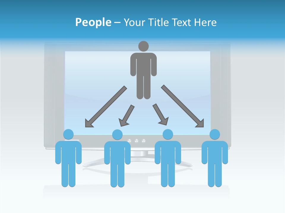 Receiver Electronics Monitor PowerPoint Template
