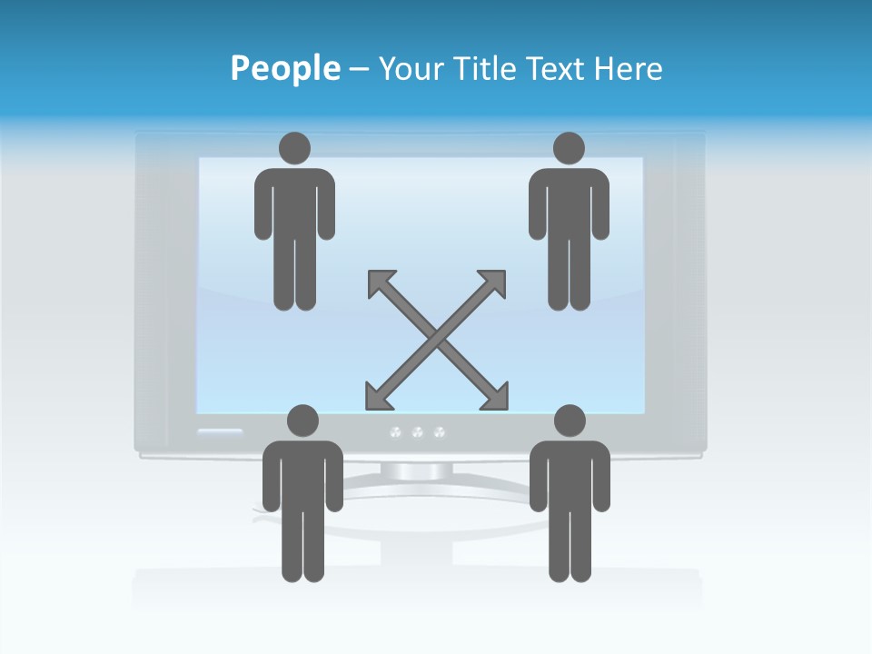 Receiver Electronics Monitor PowerPoint Template