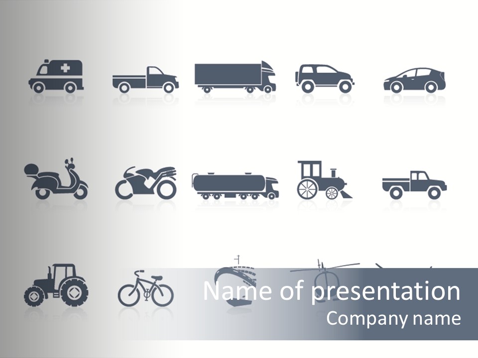 Cargo Transportation Design PowerPoint Template