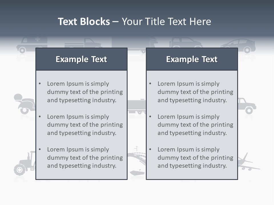 Cargo Transportation Design PowerPoint Template