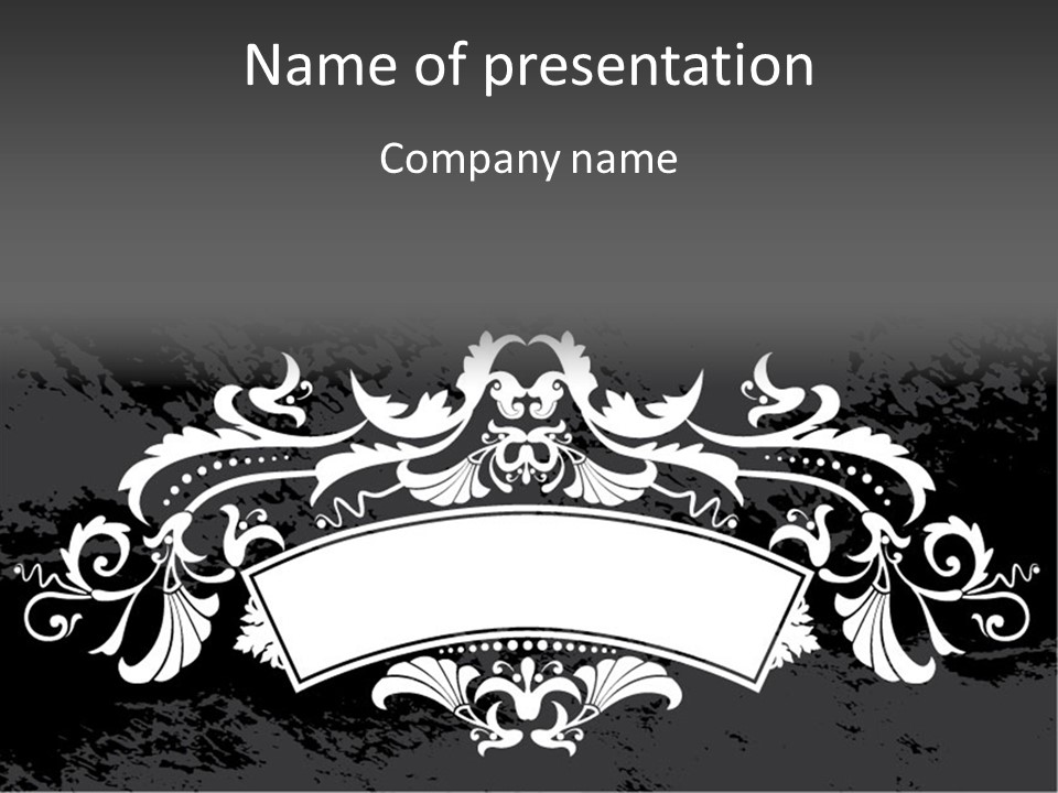 Art Classic Traditions PowerPoint Template