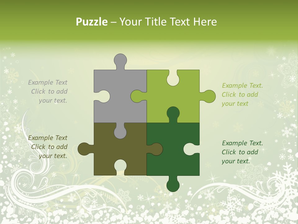 Paint Celebration Squiggle PowerPoint Template