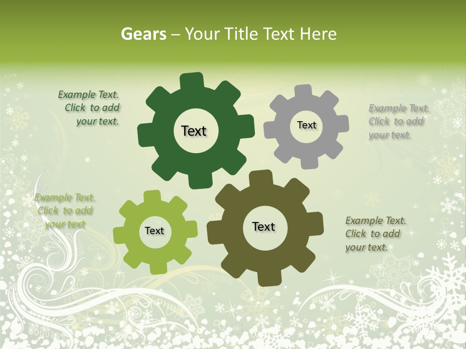 Paint Celebration Squiggle PowerPoint Template