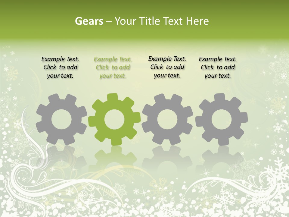 Paint Celebration Squiggle PowerPoint Template