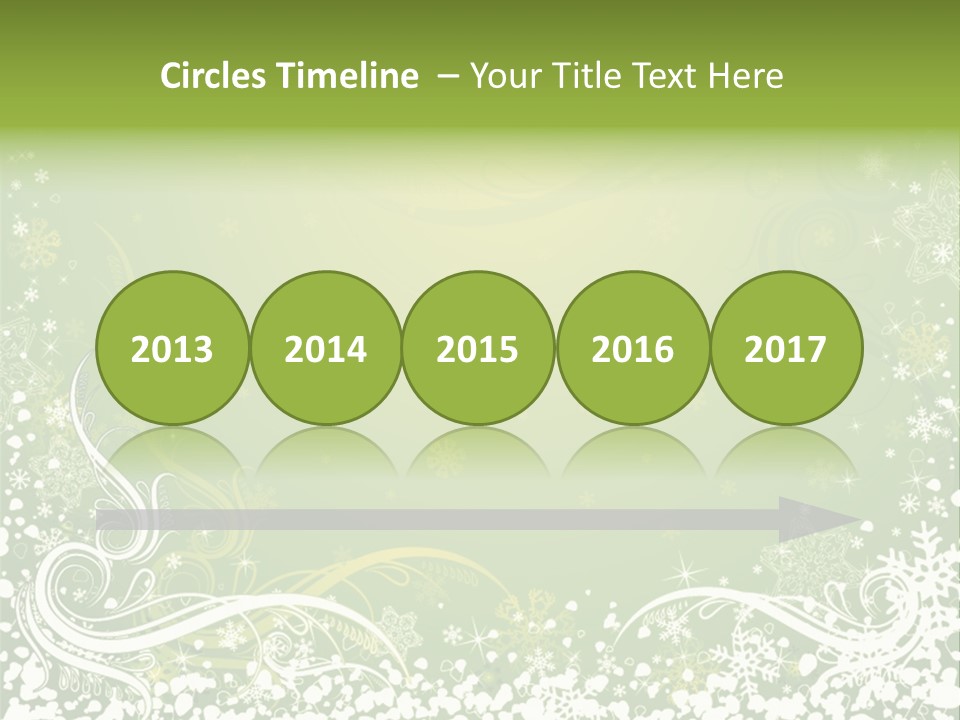 Paint Celebration Squiggle PowerPoint Template