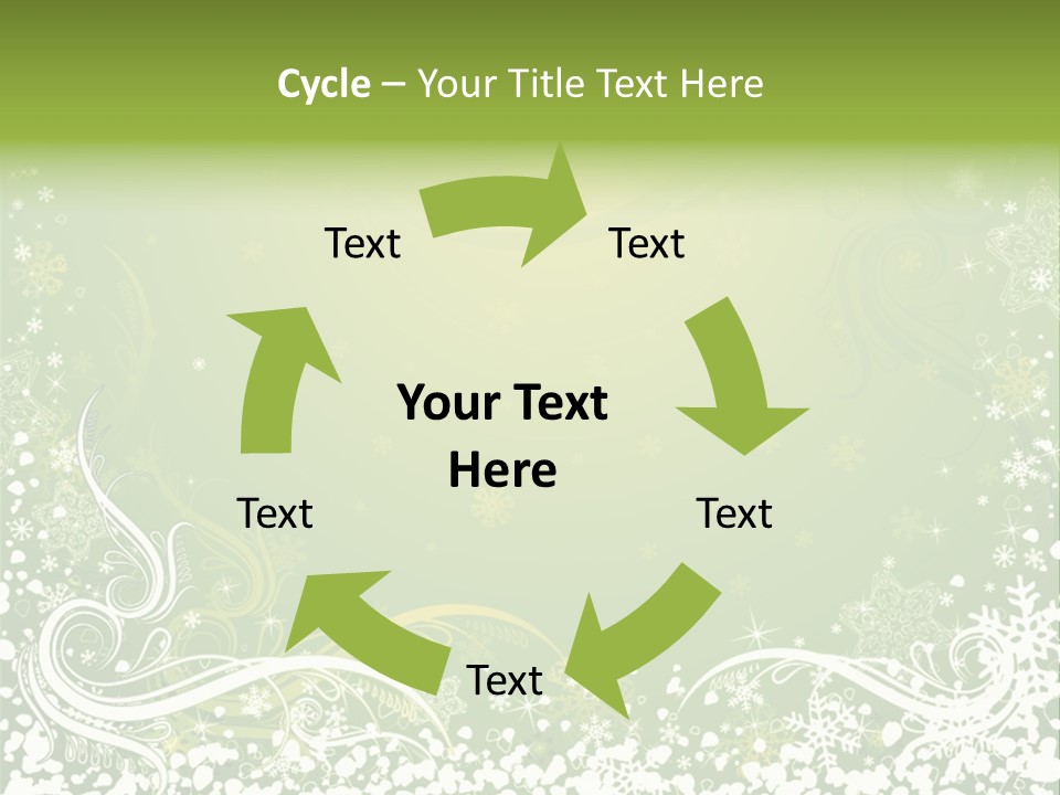 Paint Celebration Squiggle PowerPoint Template