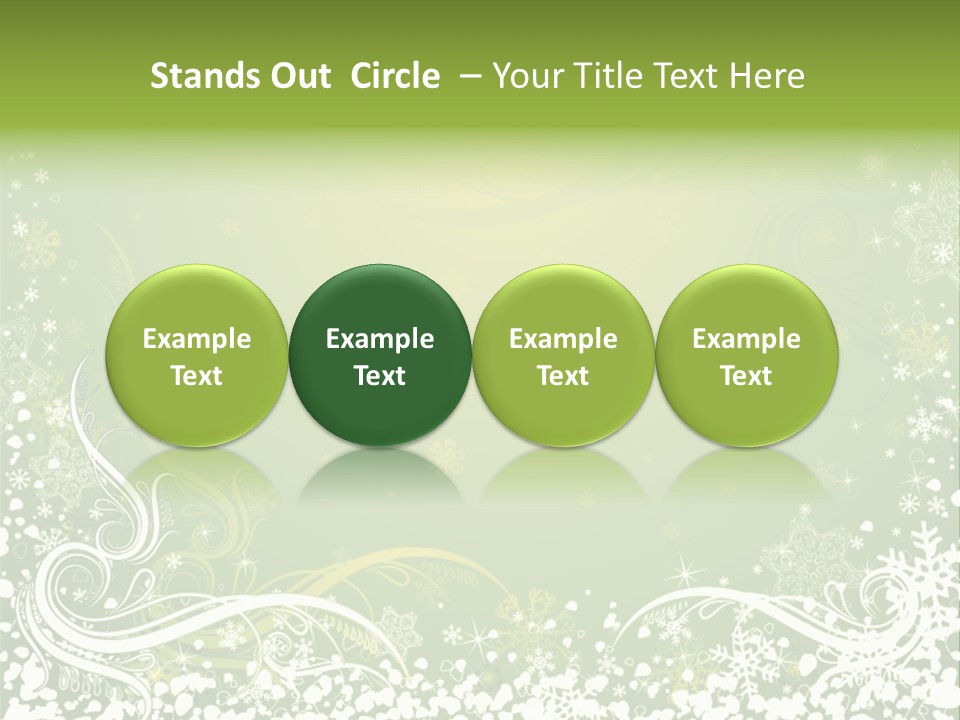 Paint Celebration Squiggle PowerPoint Template