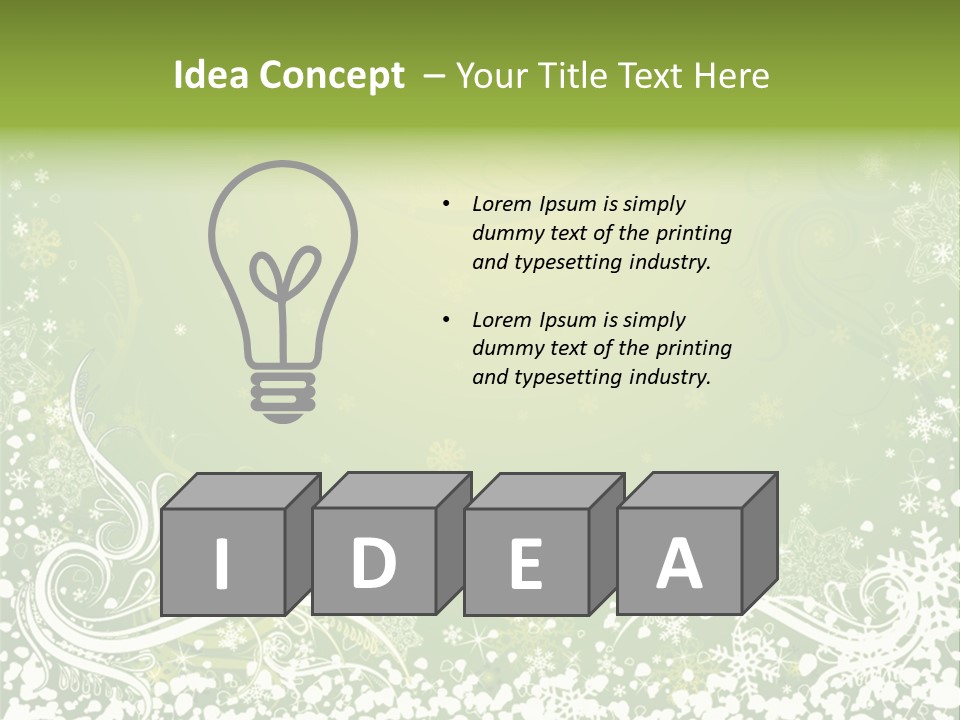 Paint Celebration Squiggle PowerPoint Template