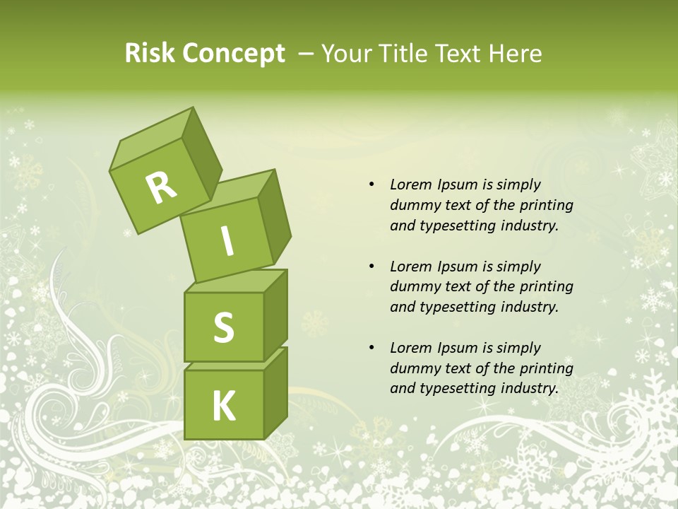 Paint Celebration Squiggle PowerPoint Template