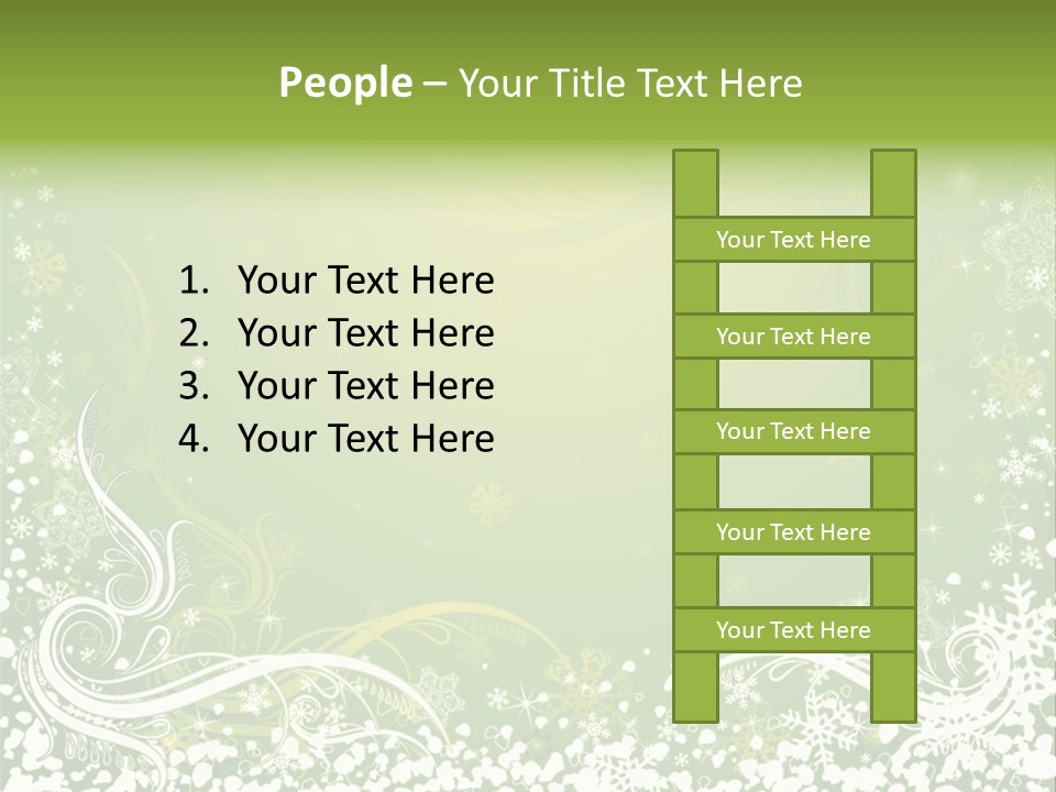 Paint Celebration Squiggle PowerPoint Template