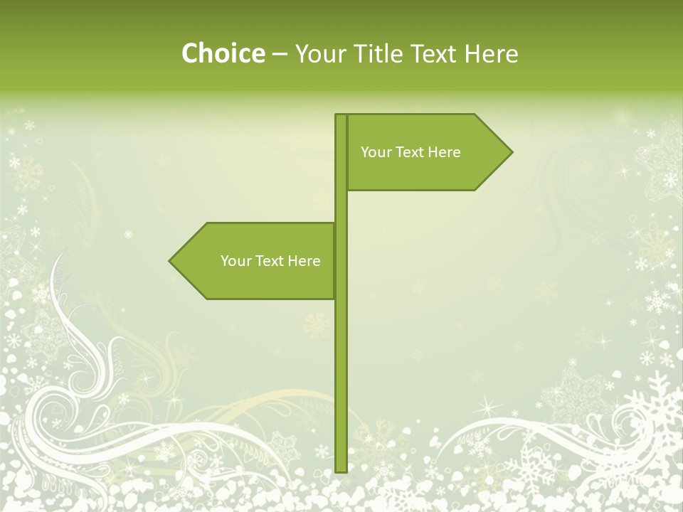 Paint Celebration Squiggle PowerPoint Template