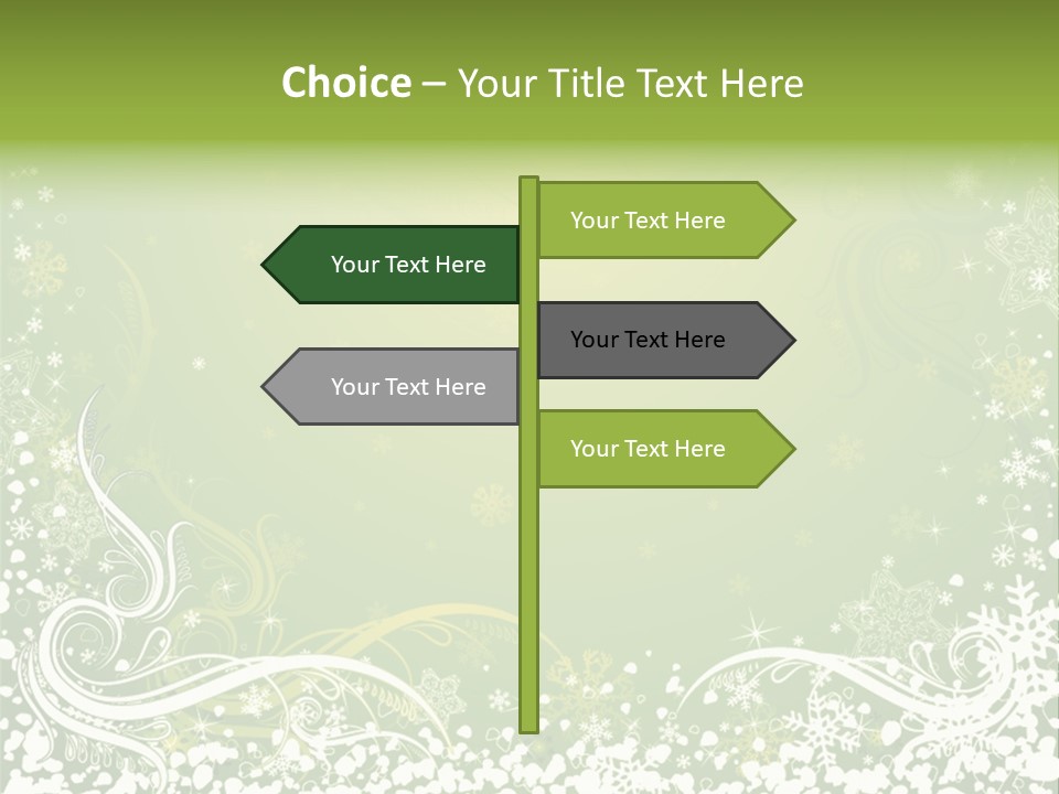 Paint Celebration Squiggle PowerPoint Template