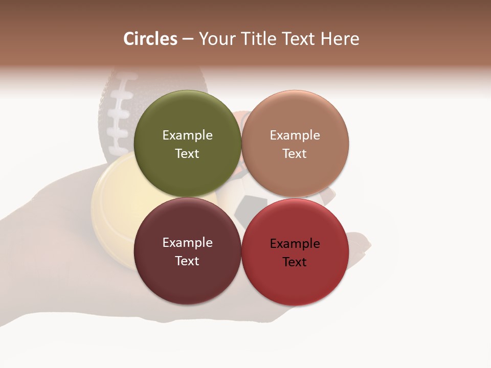 Decoration Caucasian Variety PowerPoint Template