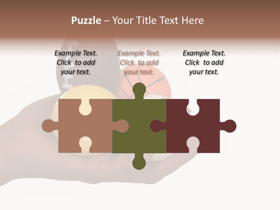 Decoration Caucasian Variety PowerPoint Template