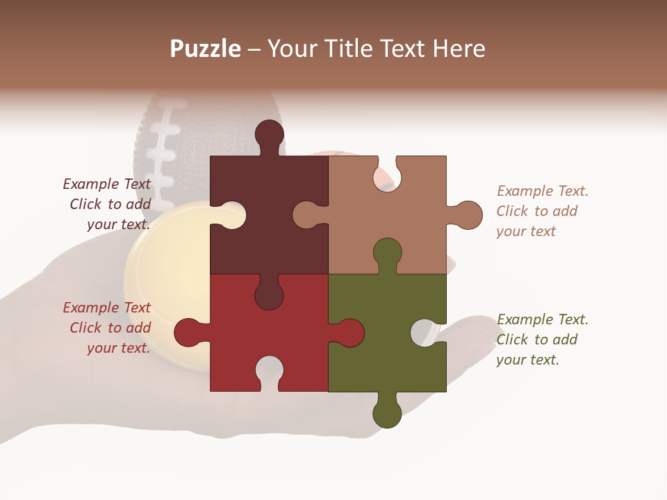 Decoration Caucasian Variety PowerPoint Template