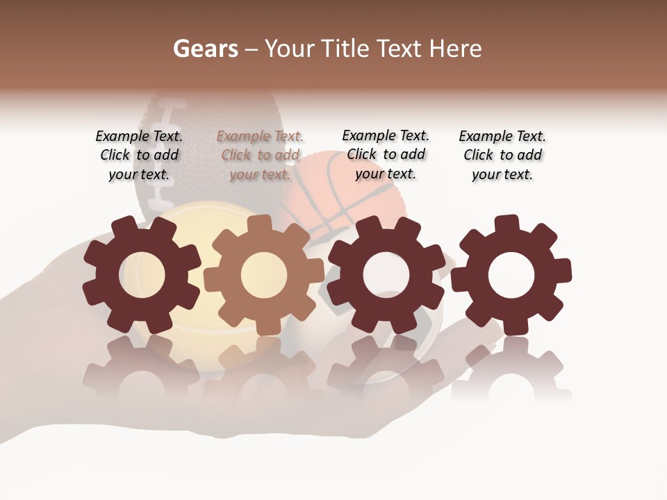 Decoration Caucasian Variety PowerPoint Template