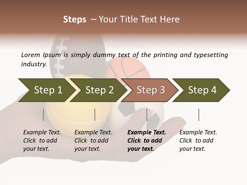 Decoration Caucasian Variety PowerPoint Template