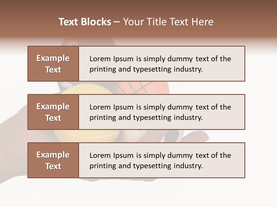 Decoration Caucasian Variety PowerPoint Template