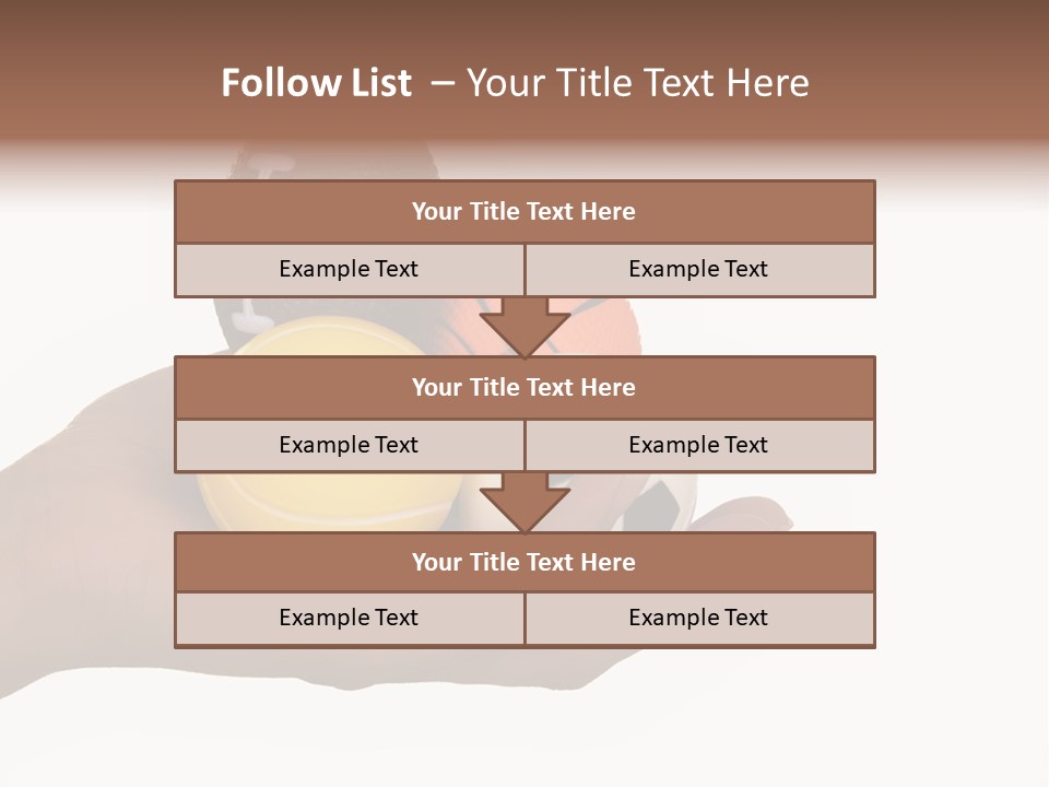 Decoration Caucasian Variety PowerPoint Template