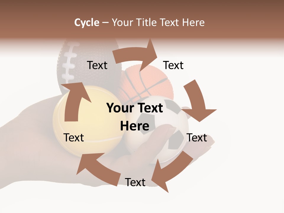 Decoration Caucasian Variety PowerPoint Template