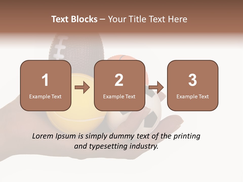 Decoration Caucasian Variety PowerPoint Template