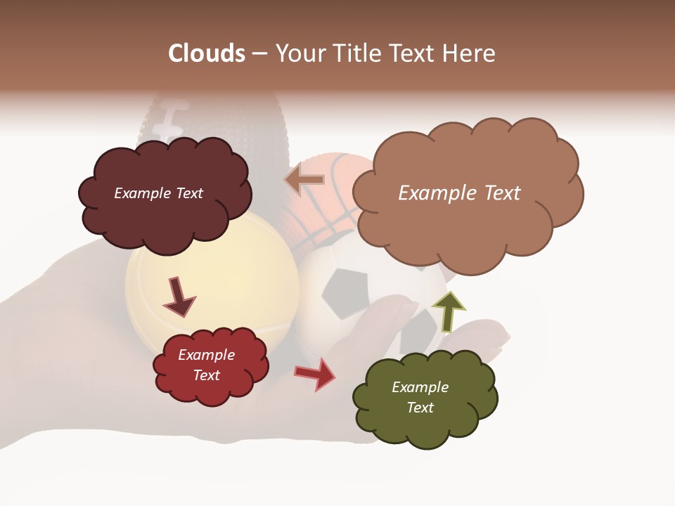 Decoration Caucasian Variety PowerPoint Template