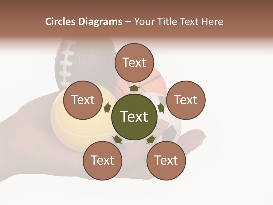 Decoration Caucasian Variety PowerPoint Template