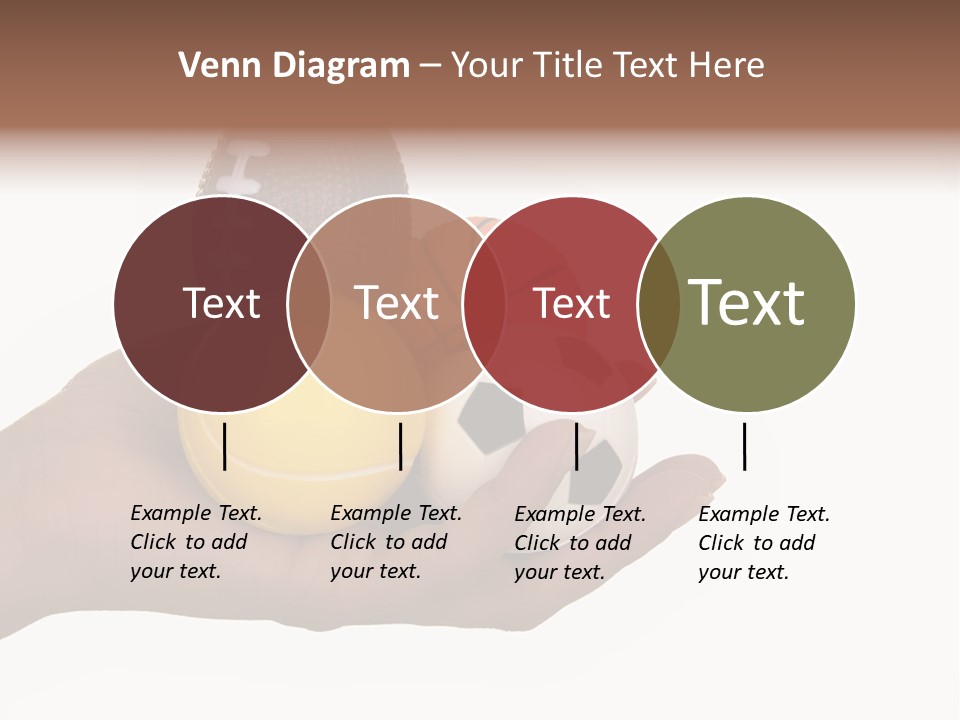 Decoration Caucasian Variety PowerPoint Template