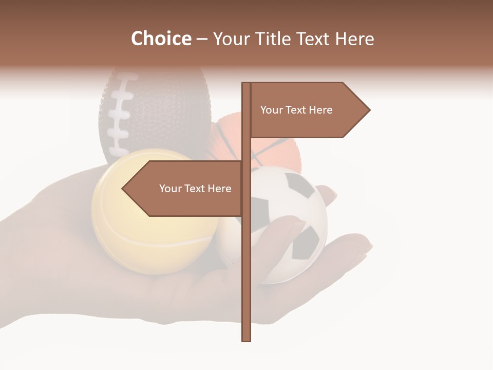 Decoration Caucasian Variety PowerPoint Template