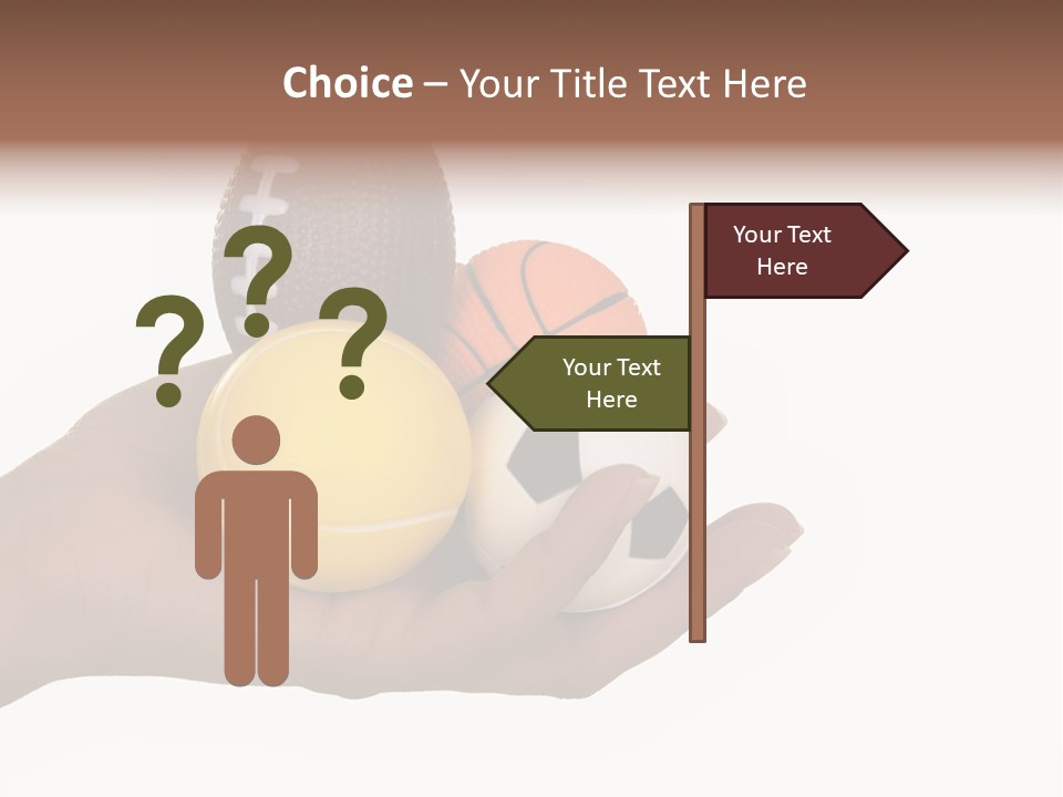 Decoration Caucasian Variety PowerPoint Template