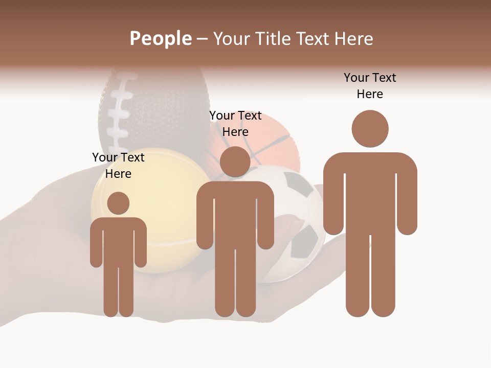 Decoration Caucasian Variety PowerPoint Template