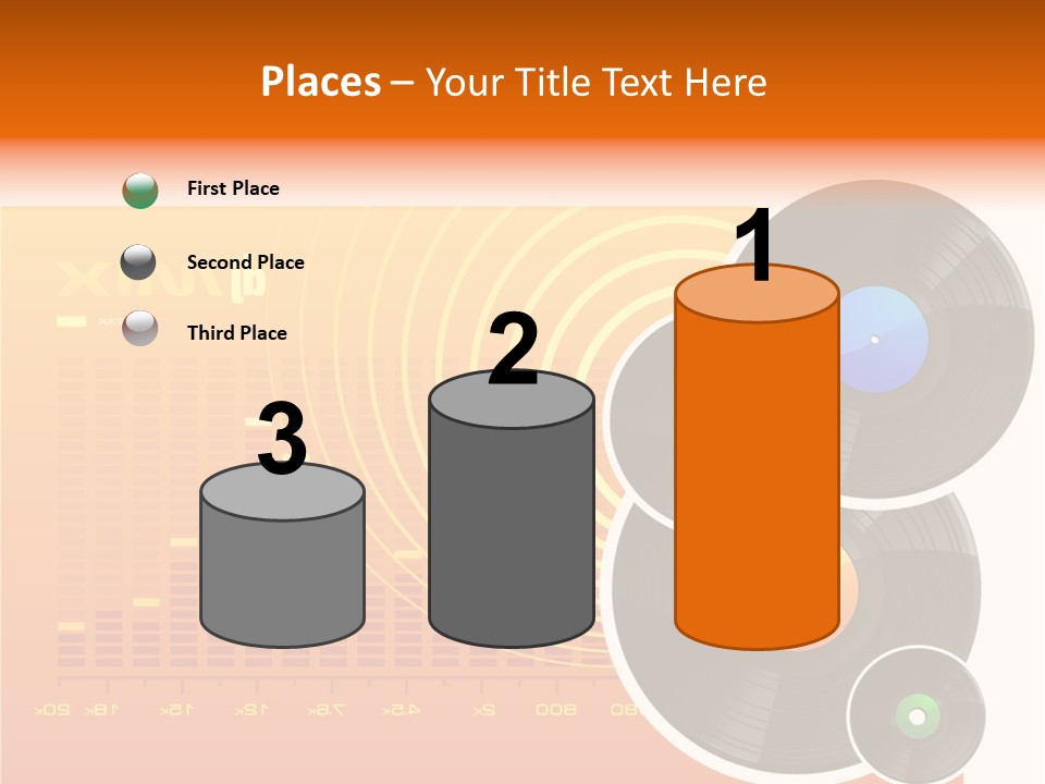 Trance Treble Blots PowerPoint Template