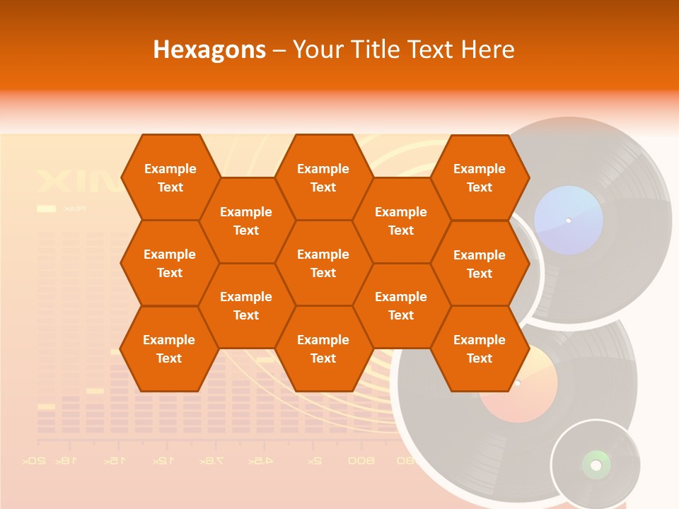 Trance Treble Blots PowerPoint Template