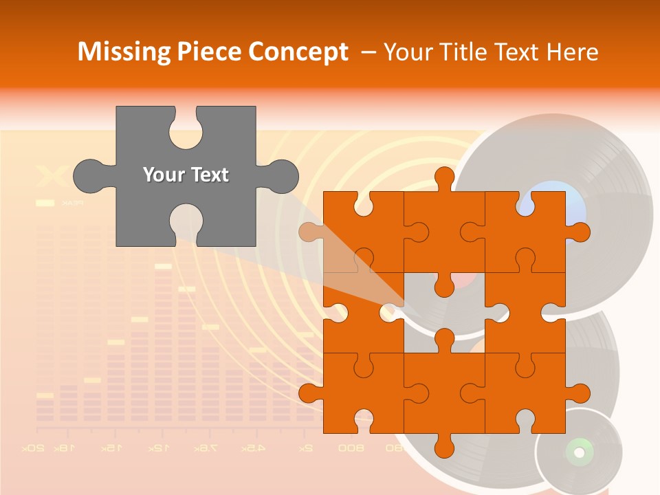 Trance Treble Blots PowerPoint Template