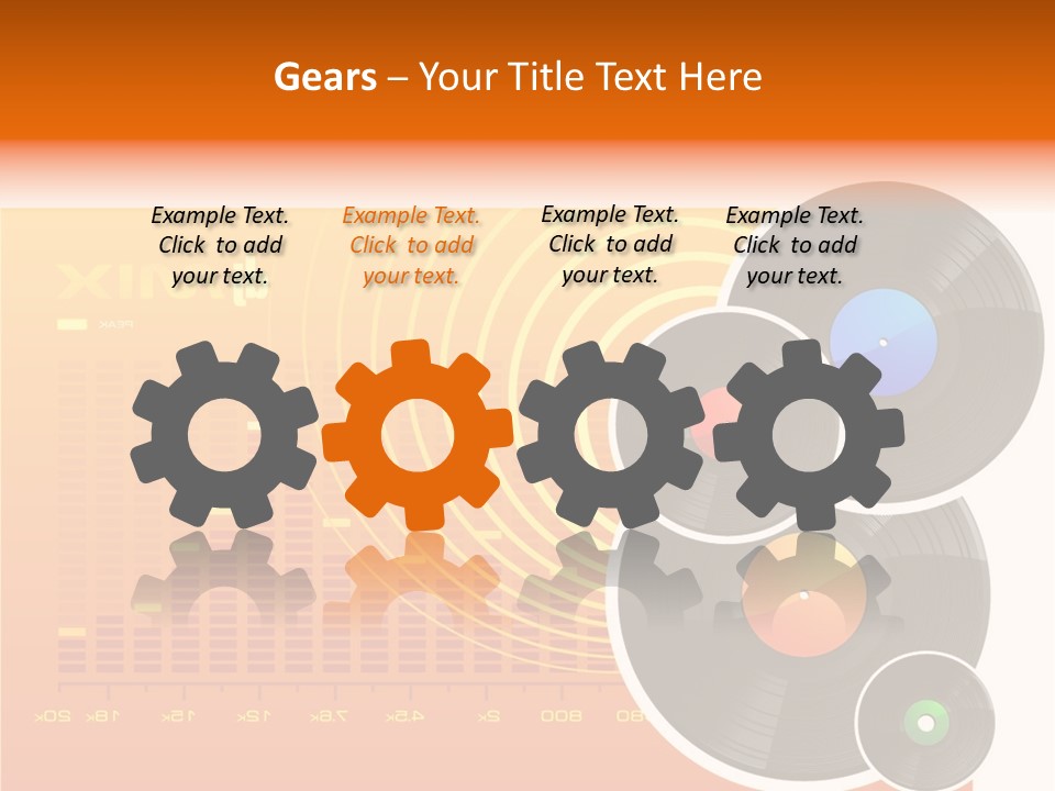 Trance Treble Blots PowerPoint Template