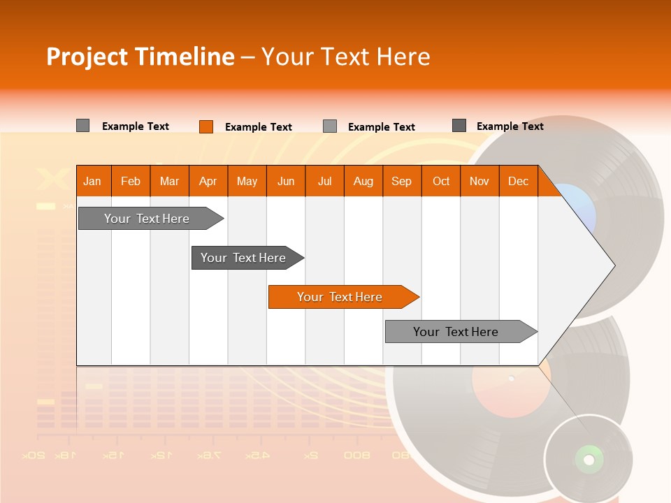Trance Treble Blots PowerPoint Template