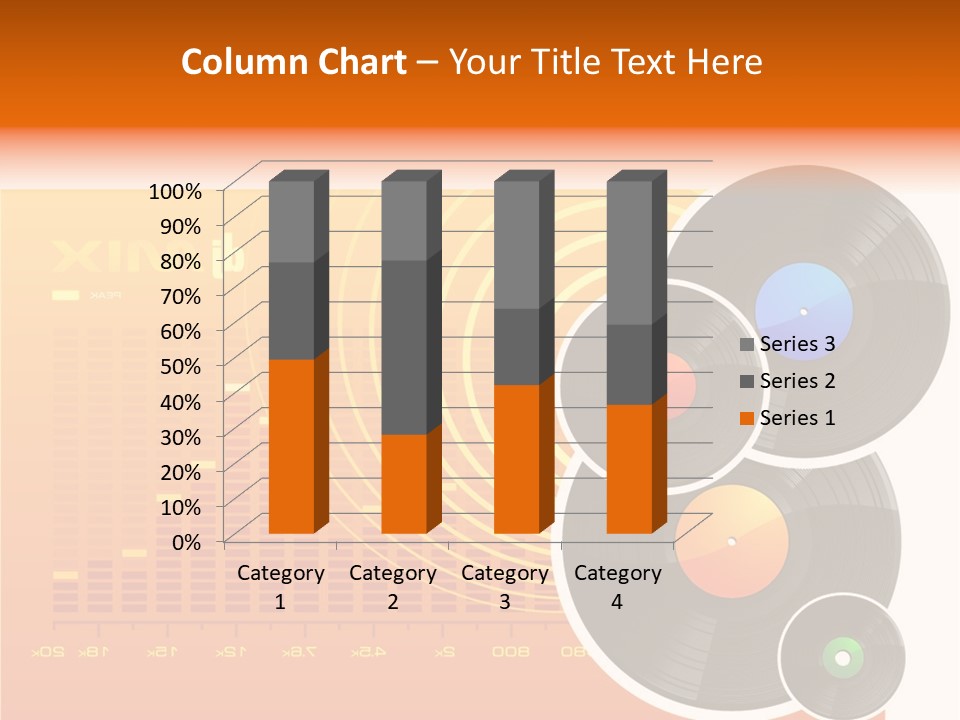 Trance Treble Blots PowerPoint Template