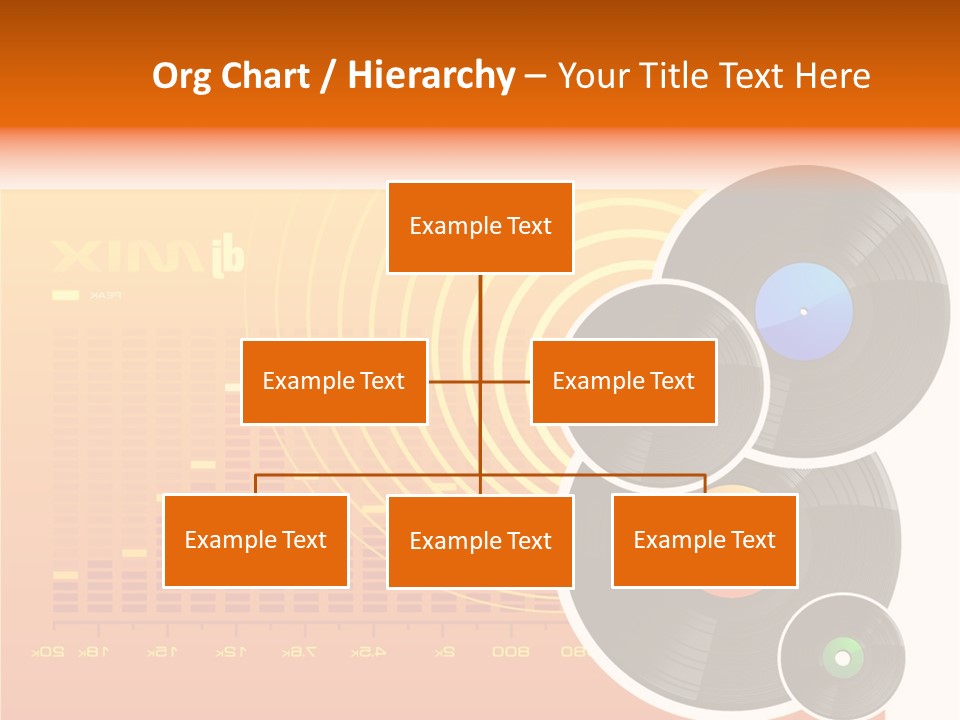 Trance Treble Blots PowerPoint Template
