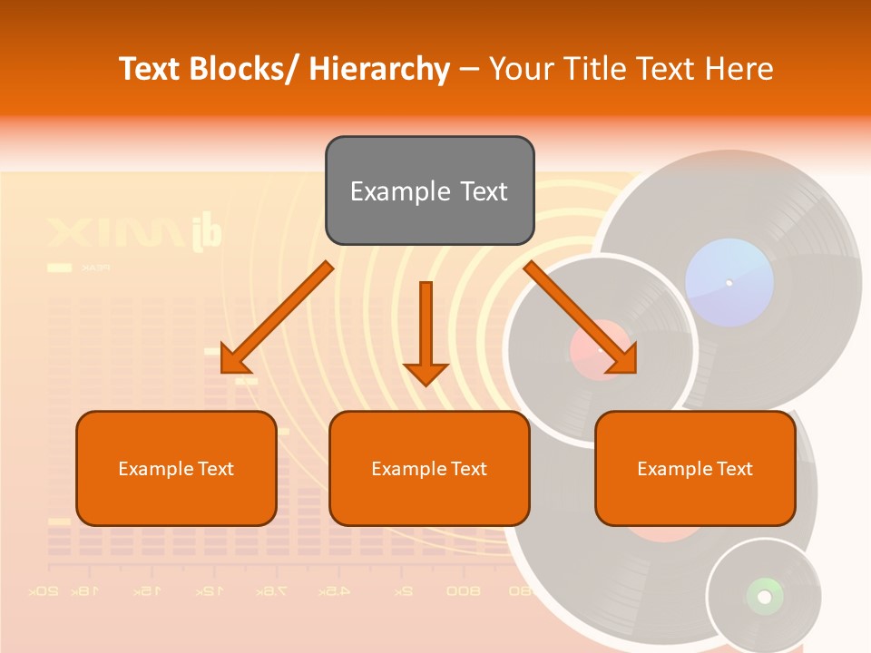 Trance Treble Blots PowerPoint Template