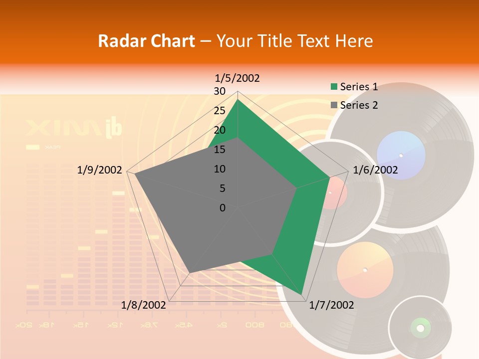 Trance Treble Blots PowerPoint Template