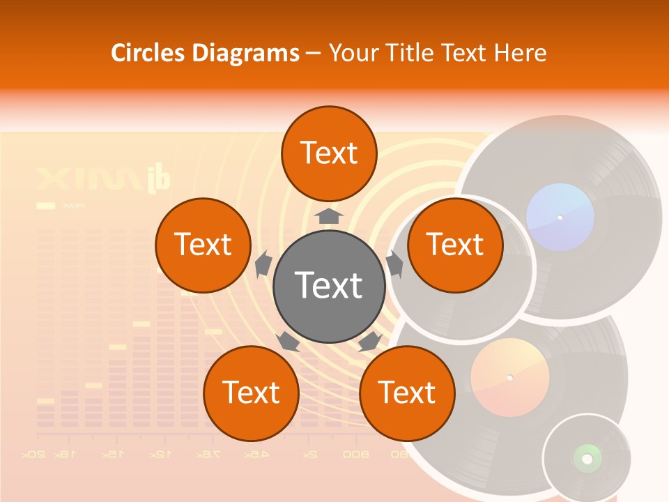 Trance Treble Blots PowerPoint Template