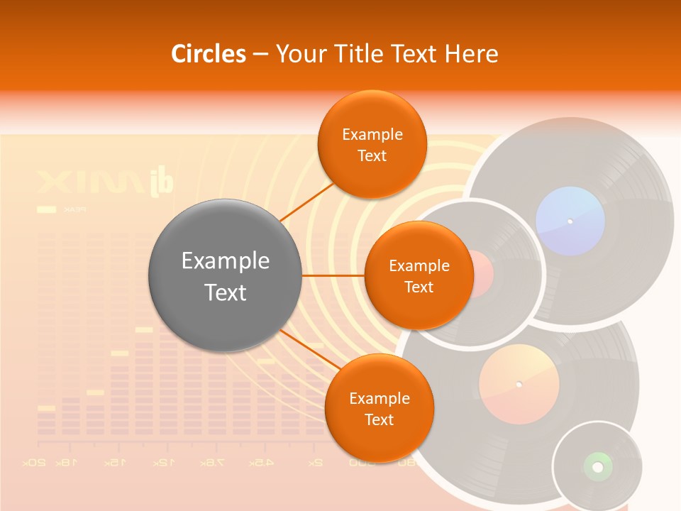 Trance Treble Blots PowerPoint Template