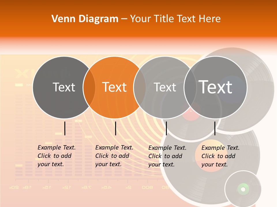 Trance Treble Blots PowerPoint Template