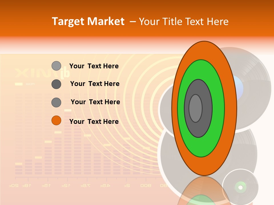 Trance Treble Blots PowerPoint Template